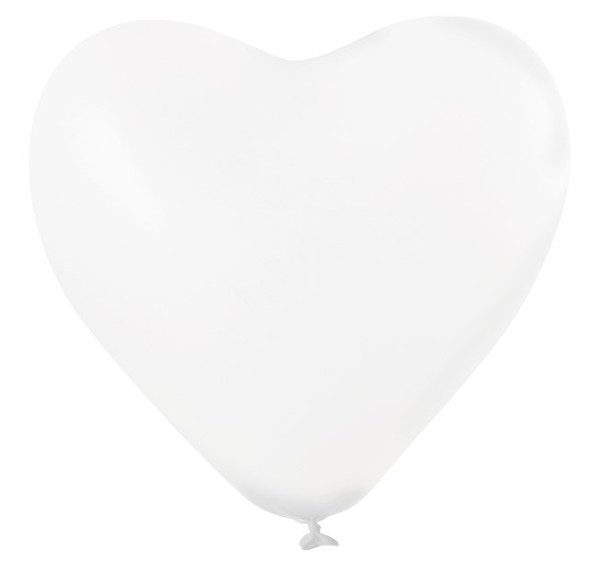 Herzballon 80/95 cm Ø 33 cm / 11 inch